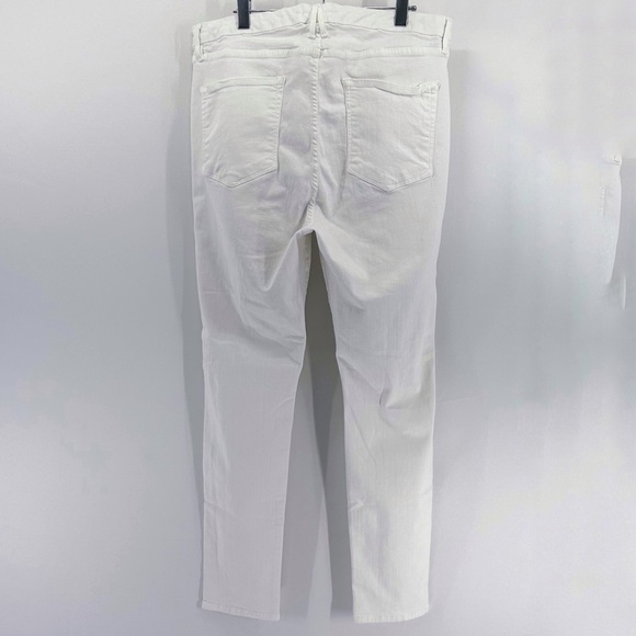 Good American Good Legs White Stretch High Rise Skinny Jeans Size 22 - Picture 4 of 8